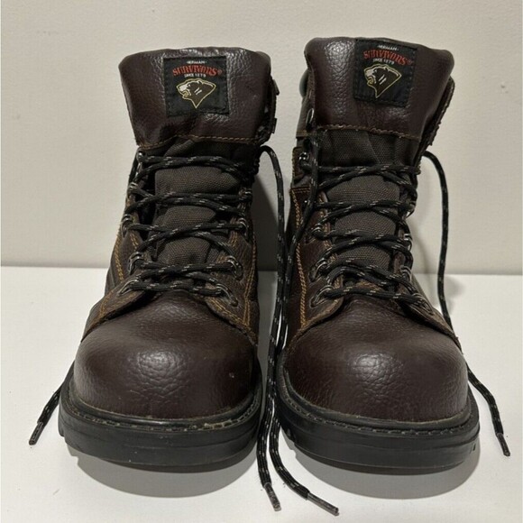 Herman Survivors Tracer men size 11 work waterproof steel toe brown leather boot main image 8